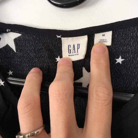 Gap Maternity Stretchy Star Dress - Picture 2 of 4